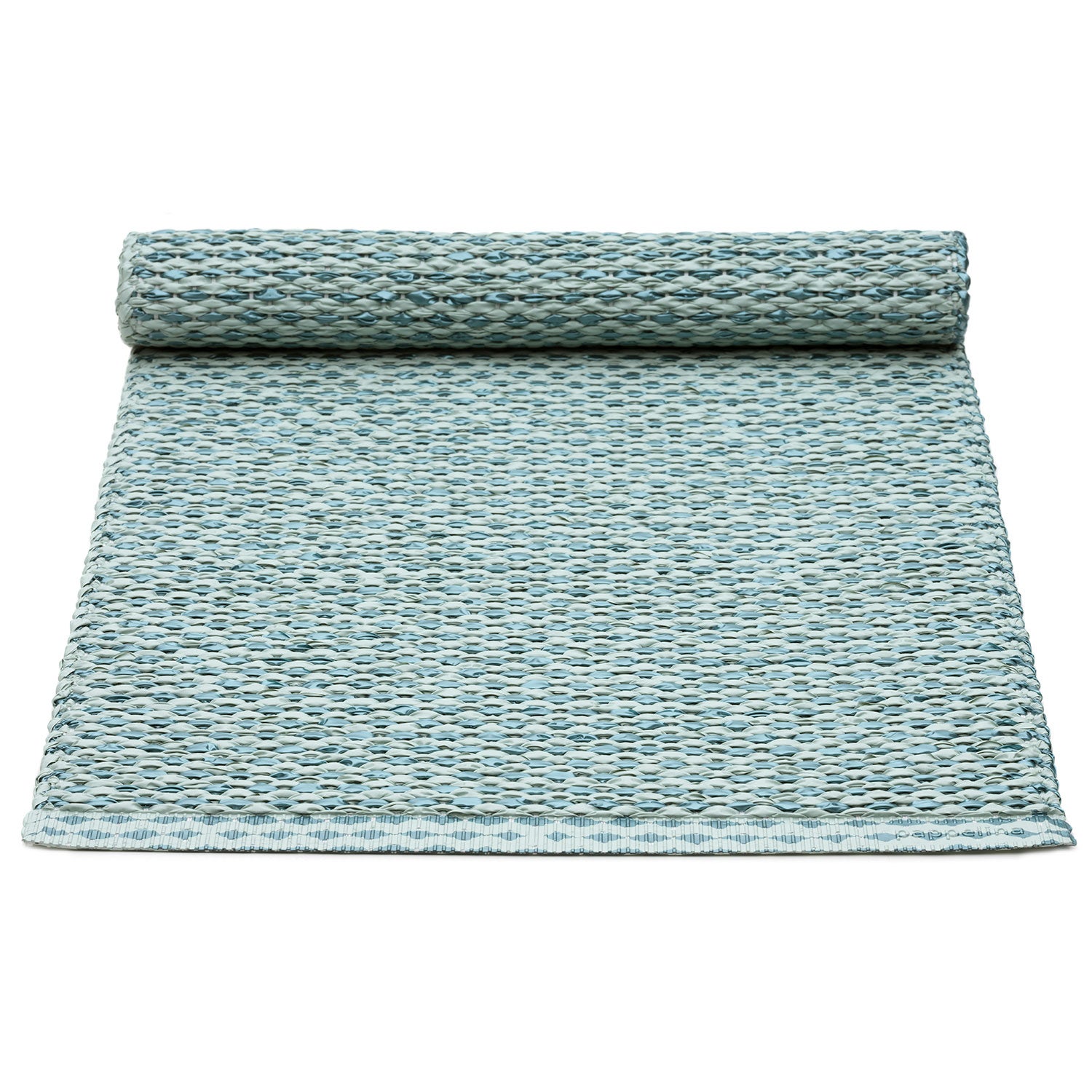 Pappelina, Table runner 36x80 cm matta svea azurblue metallic