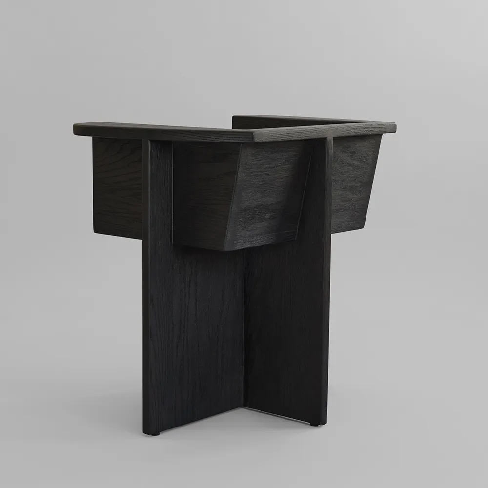 Brutus Matstol- Coffee Black Oak