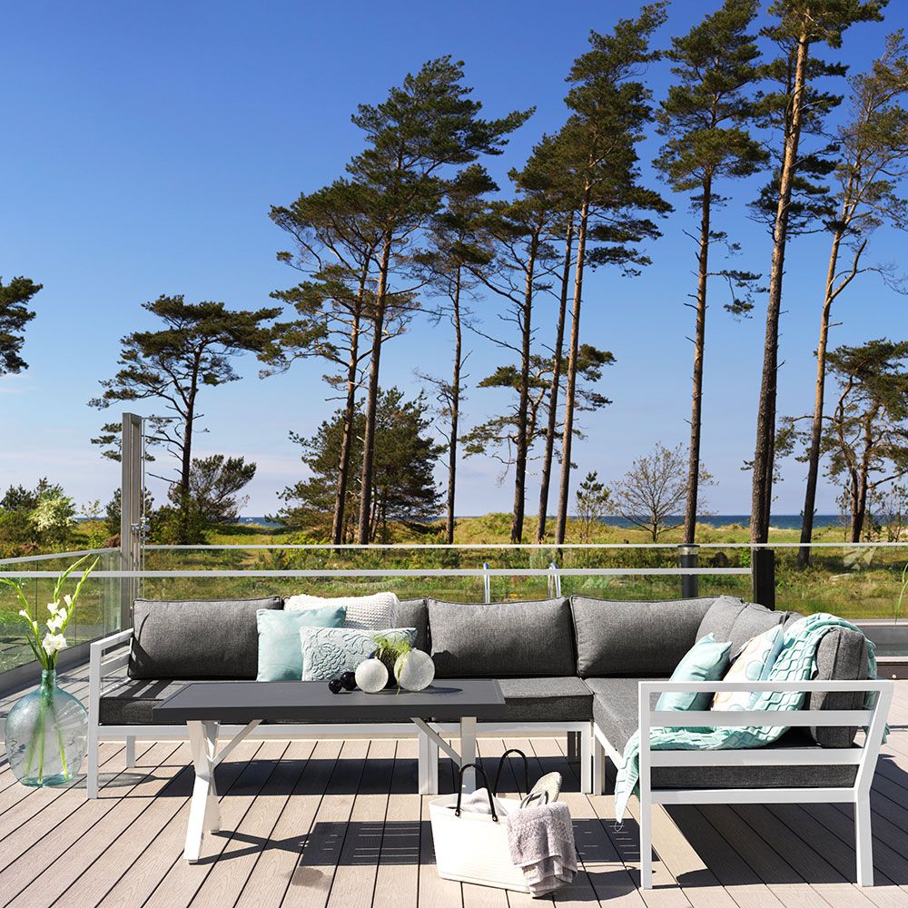 Weldon loungegrupp svart 