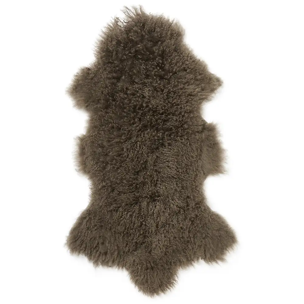 Skinnwille, Shansi Fårskinn 55x95 cm Brown
