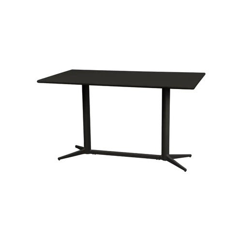 Bordsskiva 130x75 cm Lava grey, aluminium 