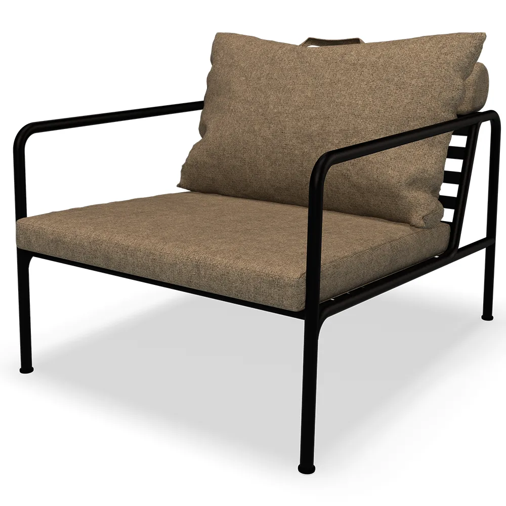 houe, avon fåtölj papyrus/black