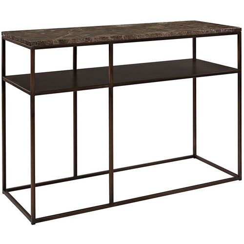 Scala Konsolbord Brun Marmor