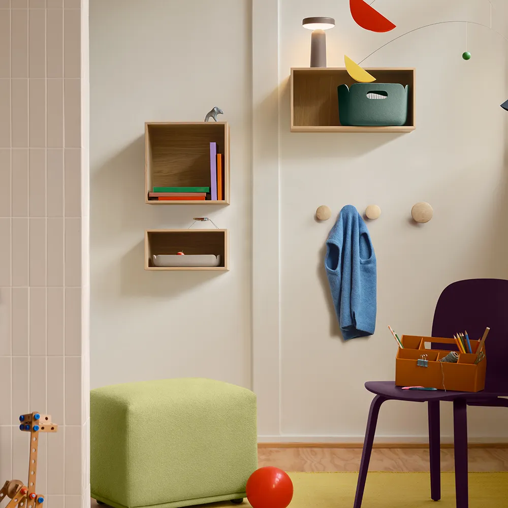 Dots Wood Ø17 cm - Ash