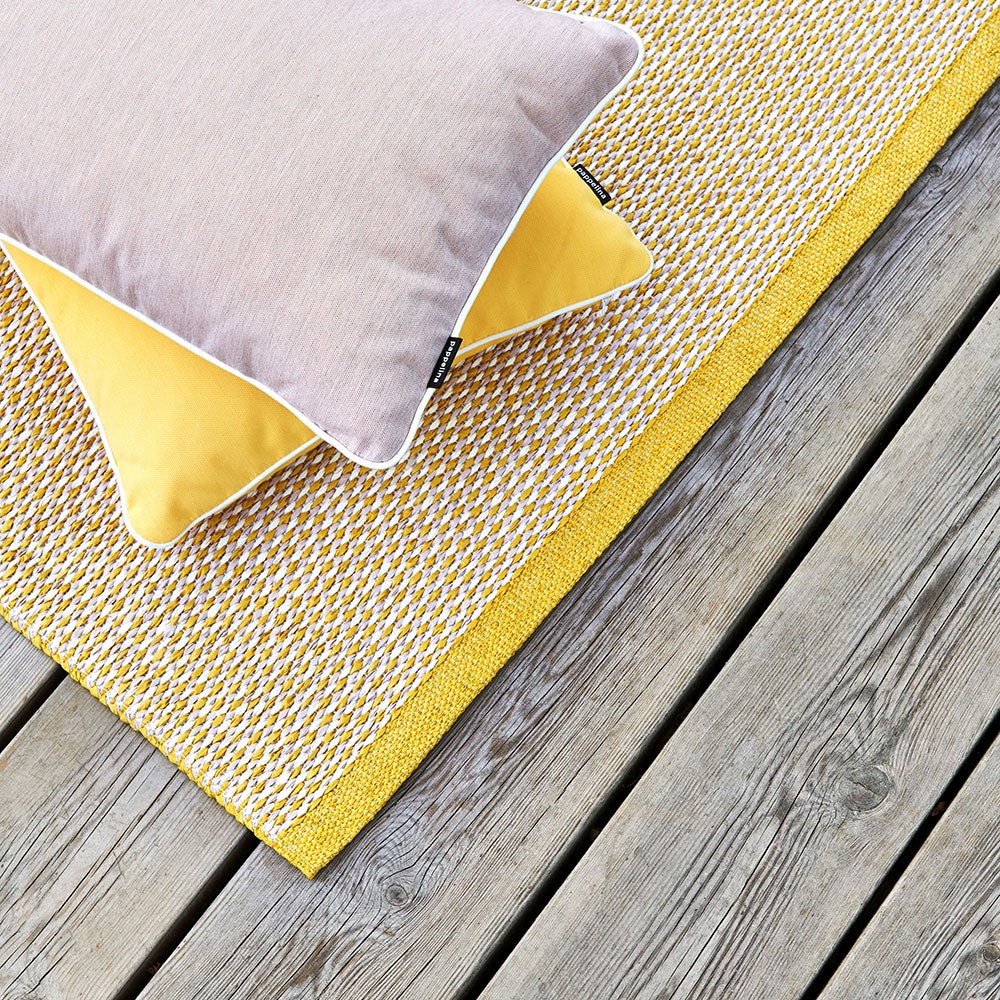 Alternativ bild 1 för Pappelina Matta Effi, mustard, 60 x 125 cm