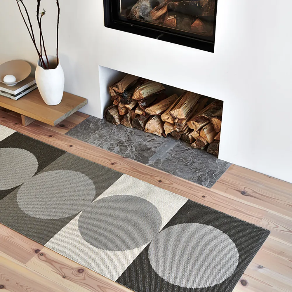 Otto Clay / Background Linen matta 70 x 140 cm