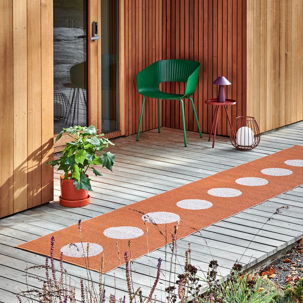 Vera Pop matta Pale Orange/Pearl Pink 70 x 360cm