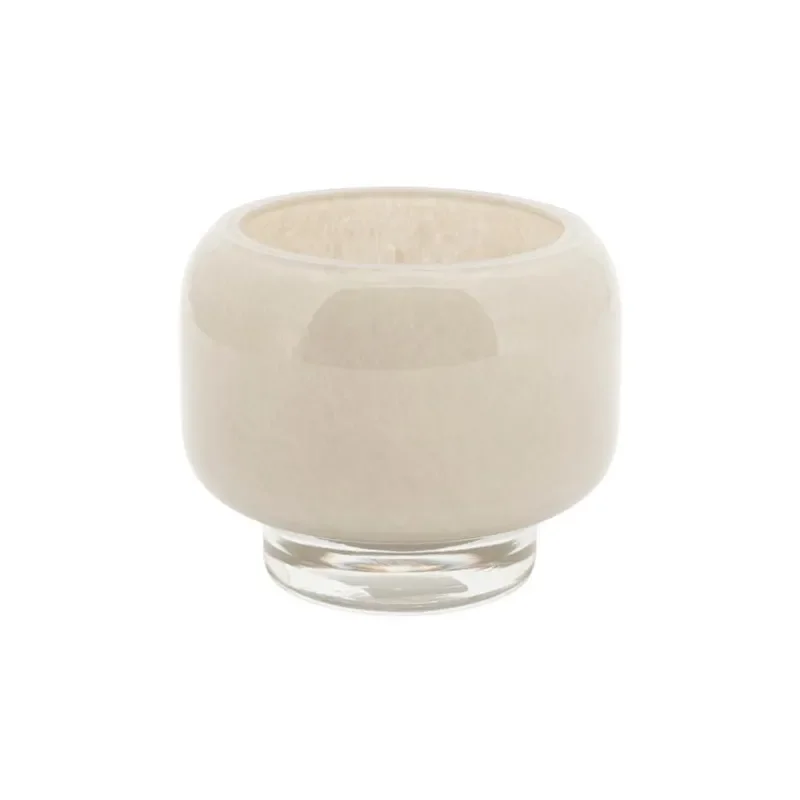 Solenne extra small 11x11x9,5 cm Glas taupe