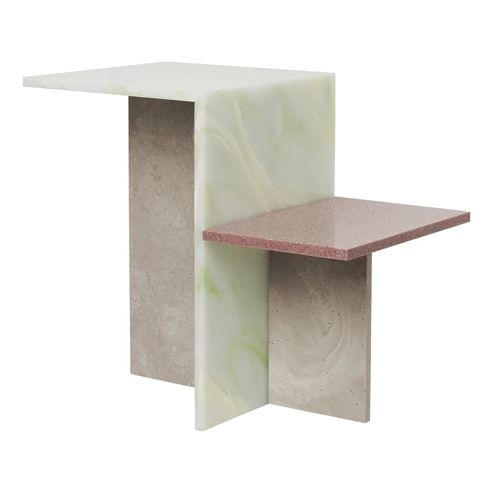 Produktfoto för Ferm Living - Distinct Side Table - Soffbord - Multi - W35 x H50 x D59,5 cm