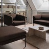 Soffa 2-Sits Turn Hallingdal Dark Brown