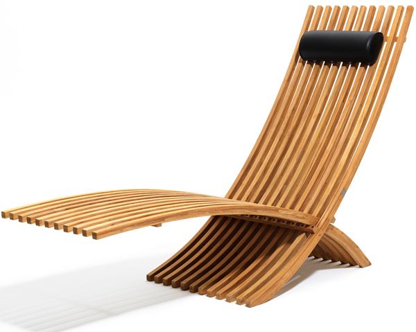 Skargaarden Nozib Sun Lounger Teak