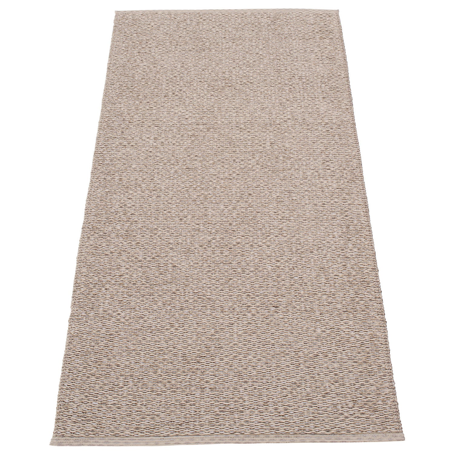 pappelina, svea matta 70x160 cm mud metallic / mud
