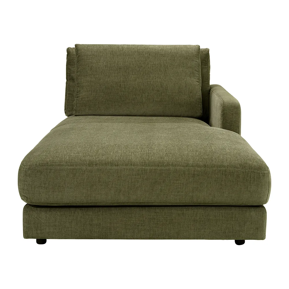 Reno Chaise Lounge Högersektion Hailey army