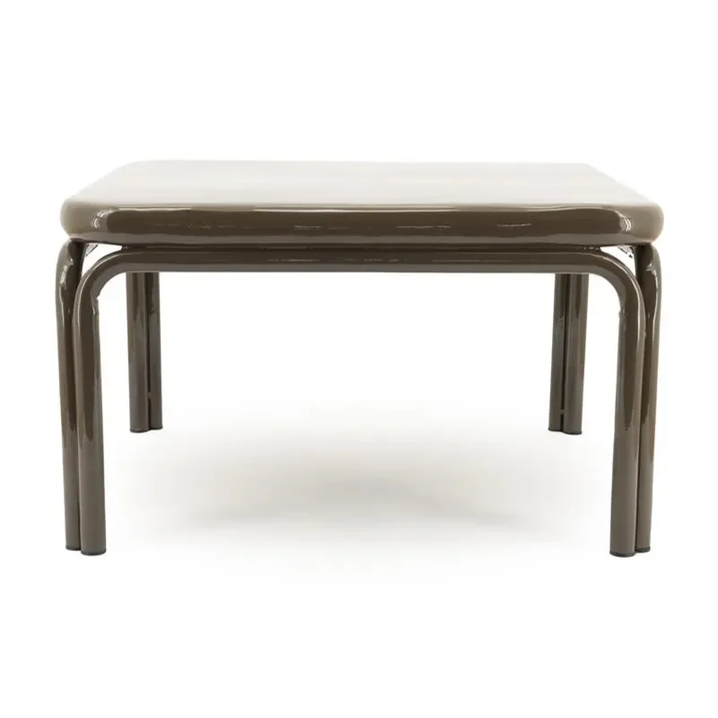 Coffee table Zilo - dark brown 63x63x35 cm