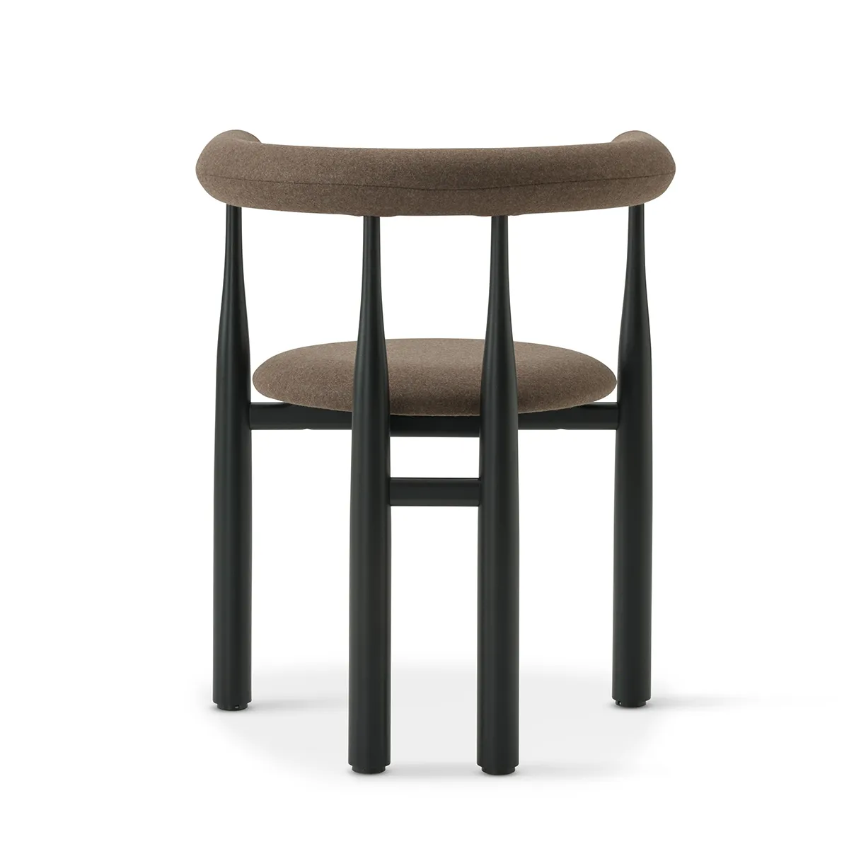 Stoppad Karmstol Bukowski Black Wooly