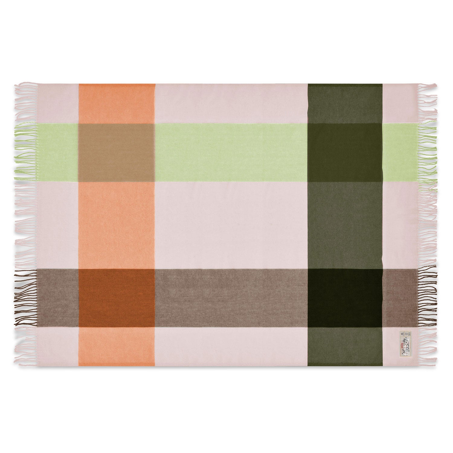 Colour blend blanket clementine 
