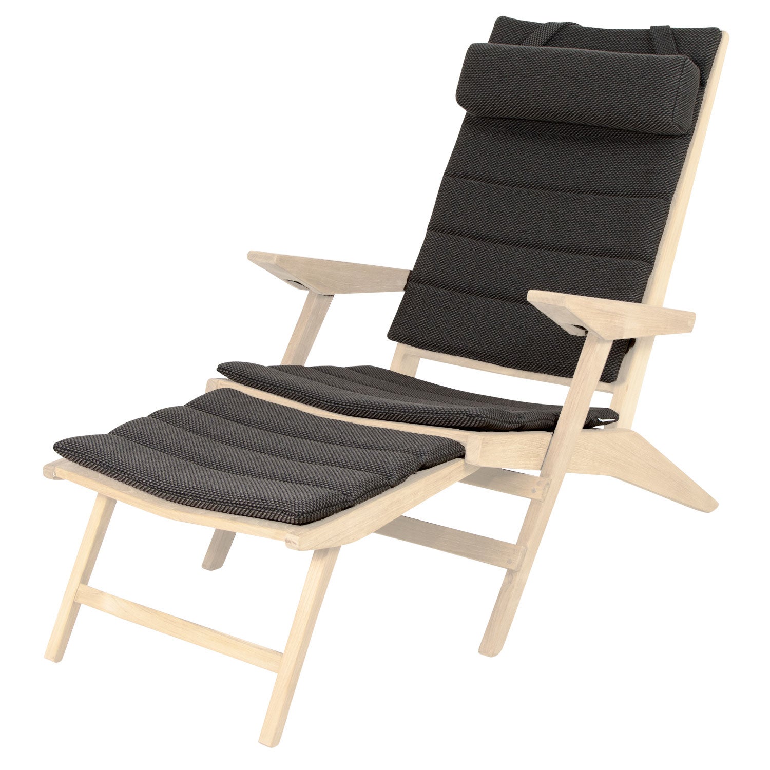 Cane-line, Flip Däckstolsdyna Dark Grey Focus