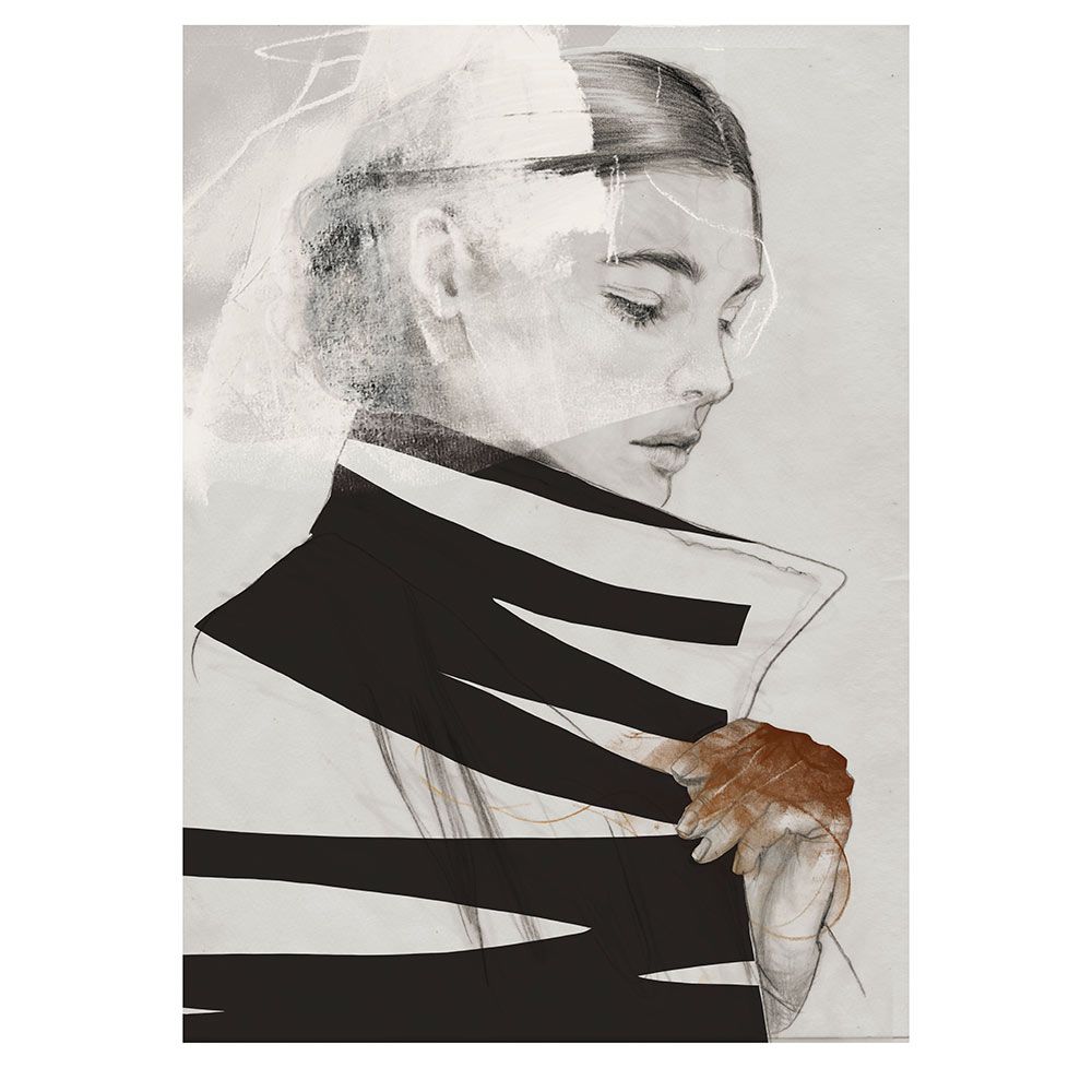 Anna Bülow poster  Frida 30×40 cm