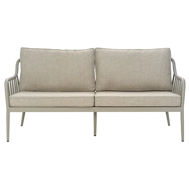 Coleville 3-sits soffa - Khaki/Burlap Beige