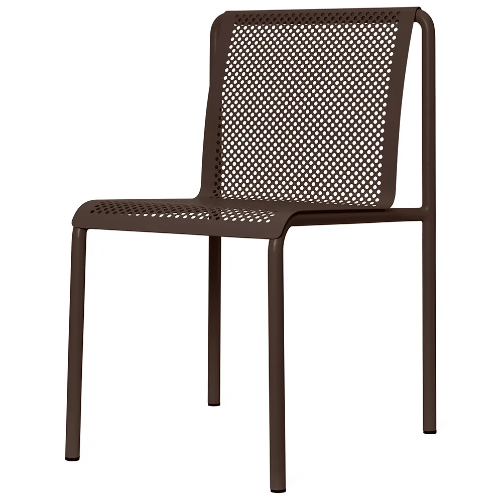 Produktfoto för Ferm Living - Dapple Chair - Trädgårdsstol - Dark Chocolate - W49 x D53.5 x H80 CM