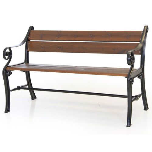 Köpenhamn parkbänk svart/java 