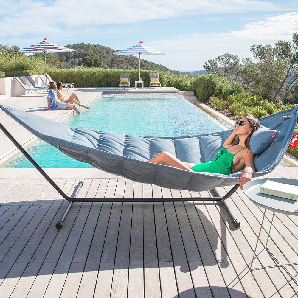 Headdemock superb sahara incl. kudde & ställning black 