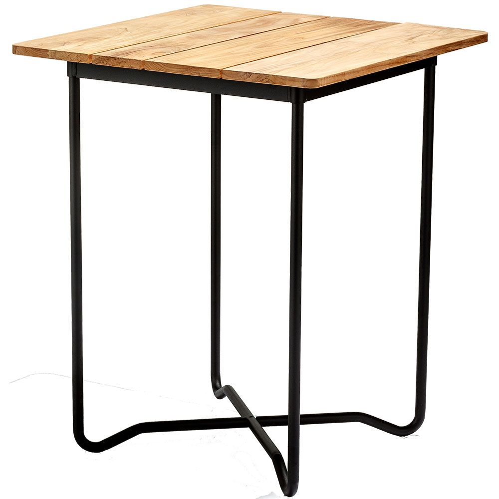 Skargaarden, Grinda Bord 60X60Cm Svart / Teak