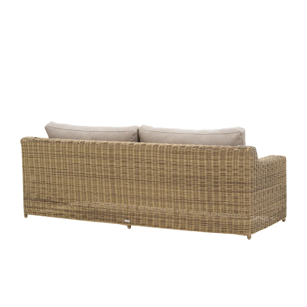 Glendon 3-sits soffa  Rustic / Beige