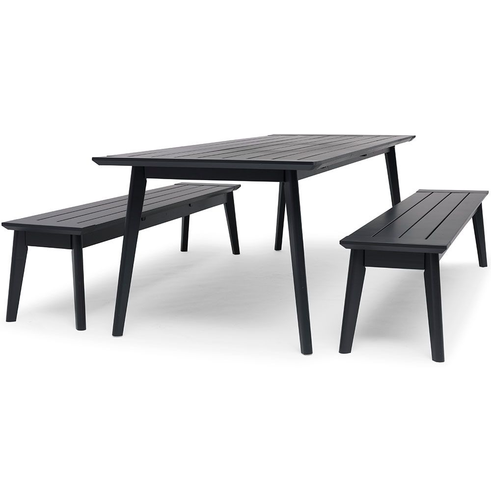 Hillerstorp, Stoltö Matgrupp Bord & 2 Bänkar