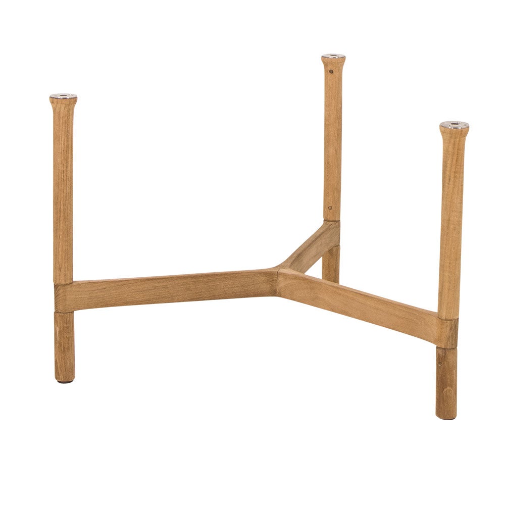 Twist Coffee Table Base Medium Teak 