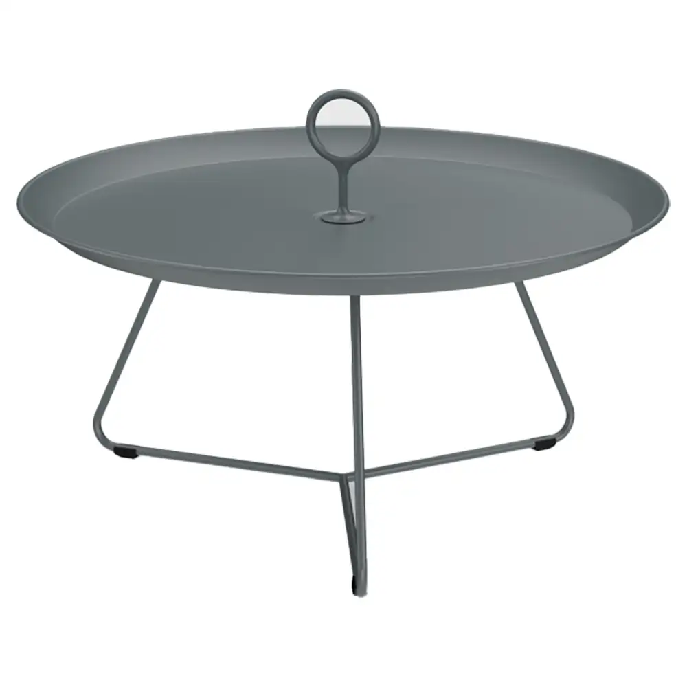 houe, eyelet sidobord 70 cm dark grey