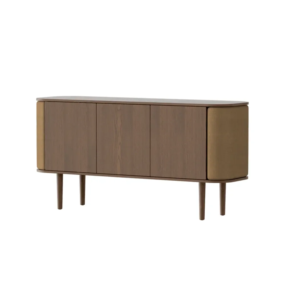 umage, treasures 3-dörrars skåp dark oak/sugar brown