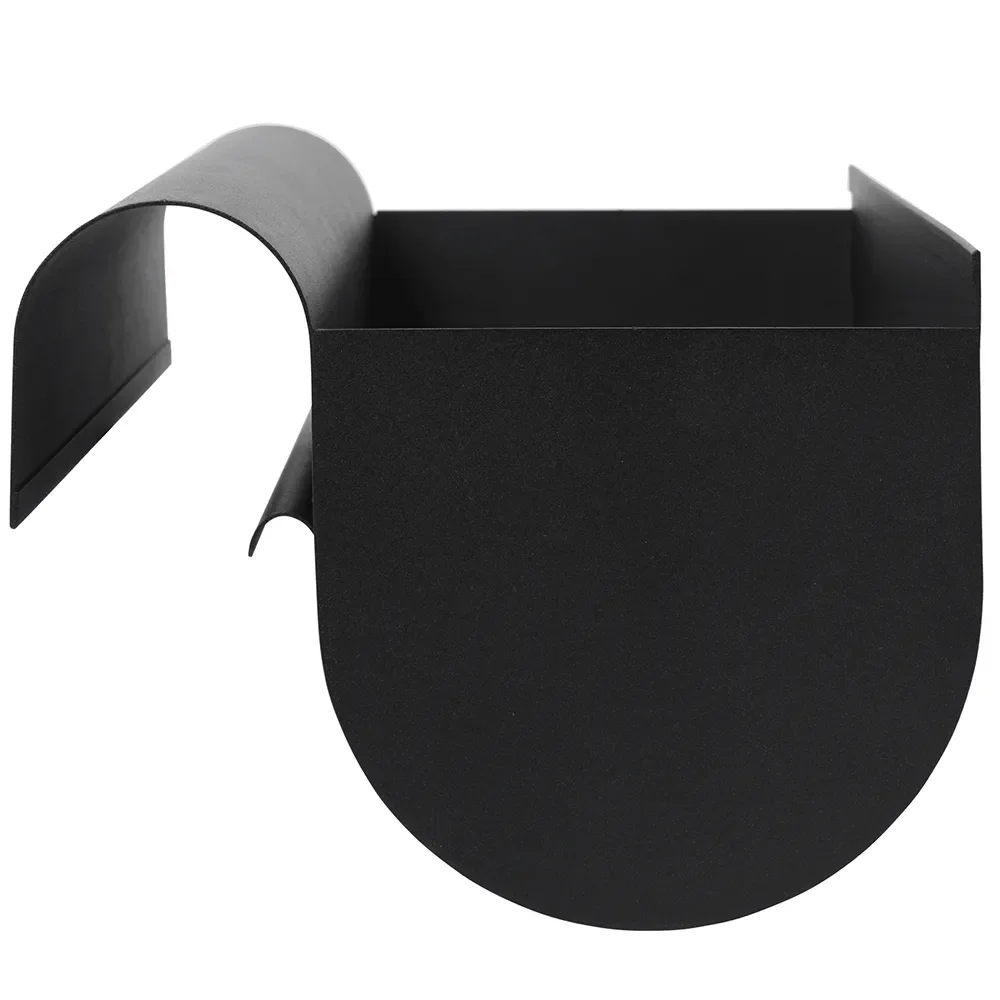 Uma Blomlåda med hållare Large Black