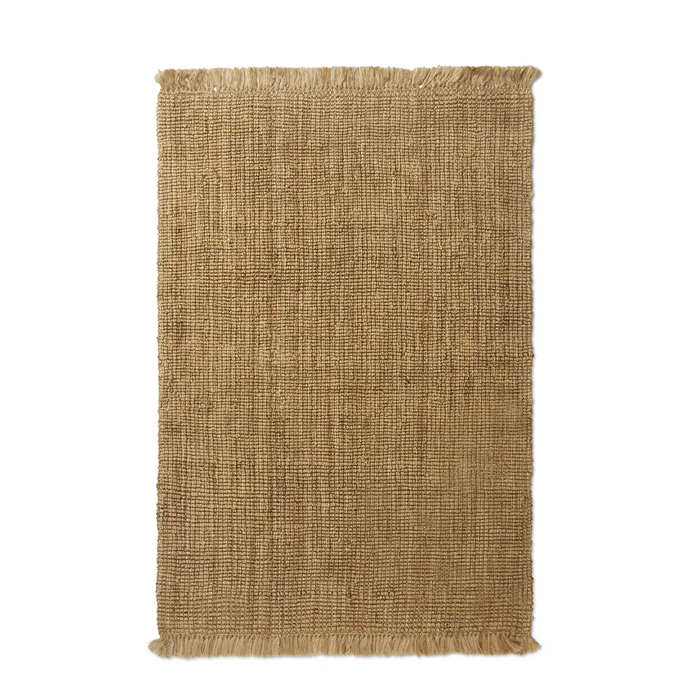 ferm living, handvänd jutematta athens 140x200 cm