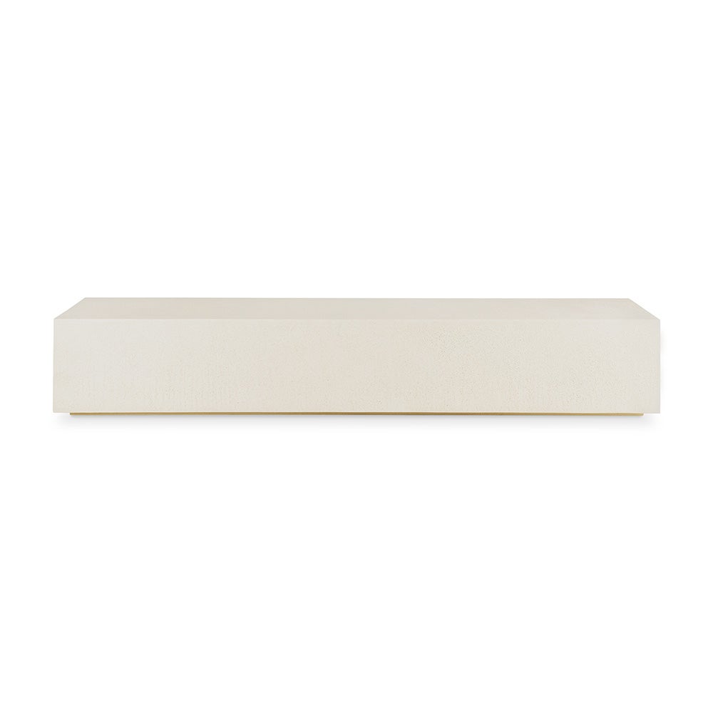 Ethnicraft, Elements Golvhylla/bänk - Off White 180x45x30 cm