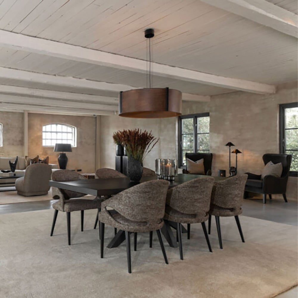 Vance matstol -Bronzo Brown