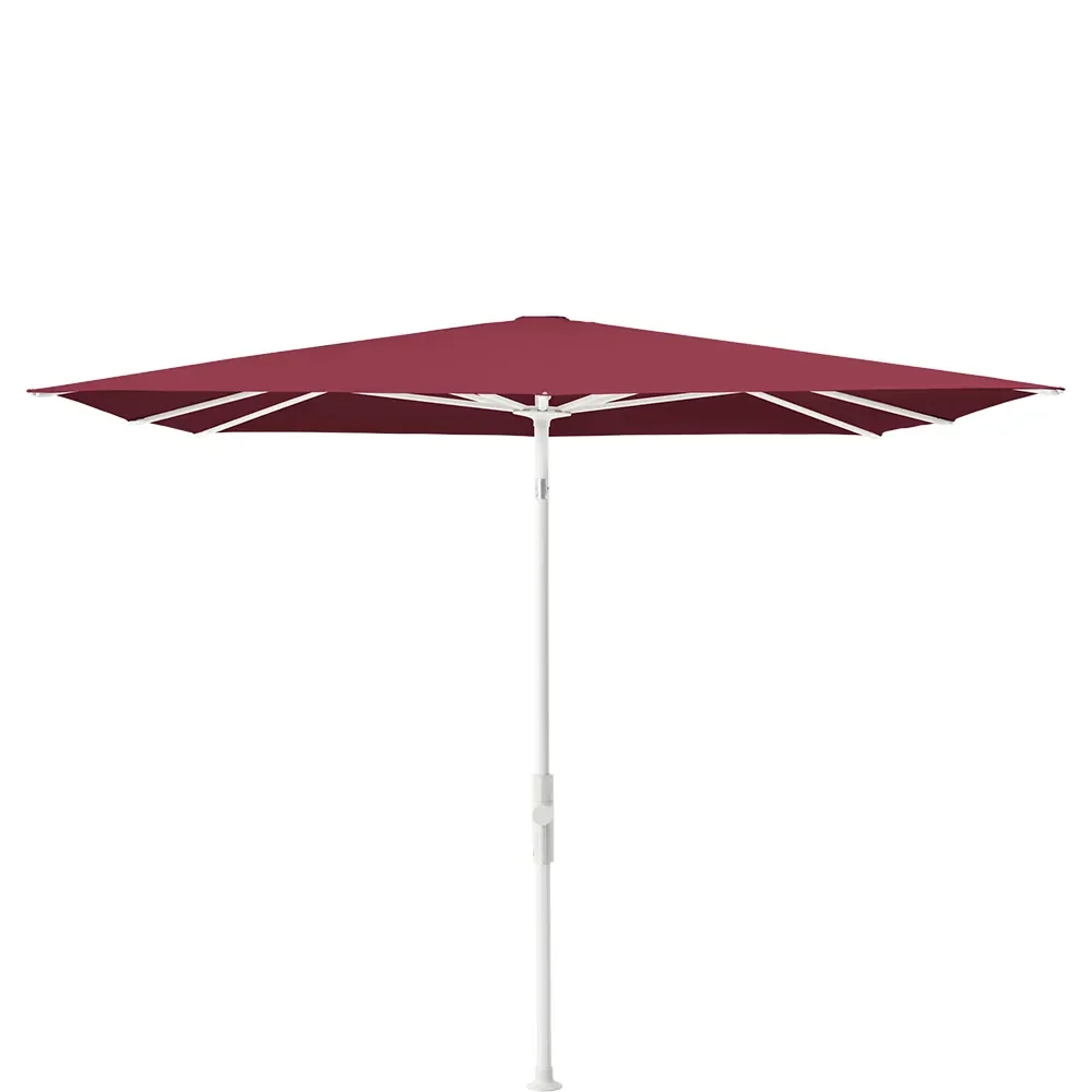 Glatz, Twist parasoll 240x240 cm matt white Kat.4 436 Wine