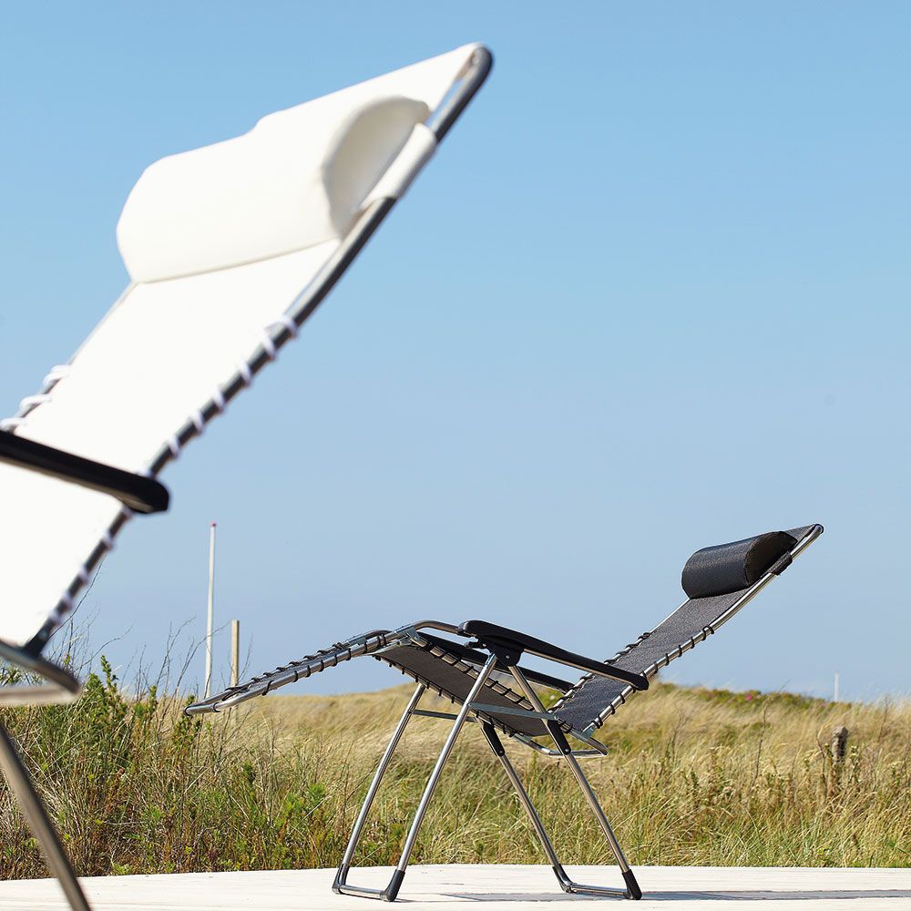 Movida baden-baden stol vit aluminium/textilene 