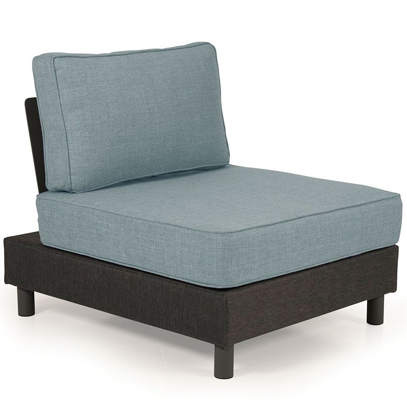 Battleford mittdel grå inkl. dynor 