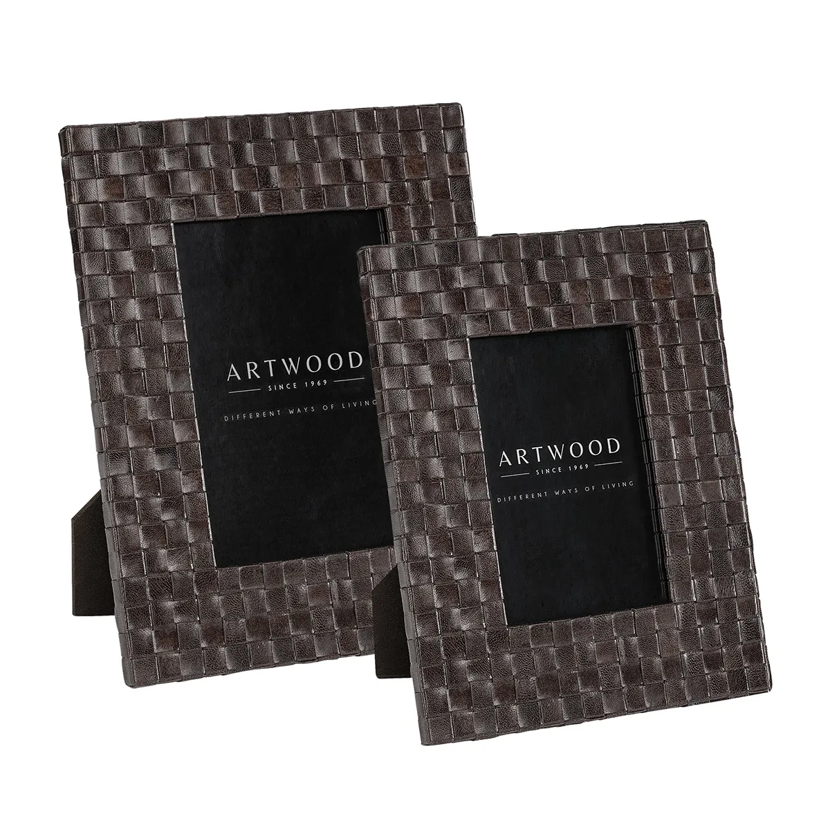 Artwood, Ramar i läder Fuego 2-pack Deep brown