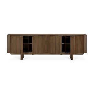 Pillar Skänk Teak 4-dörrars 220x45x70 cm