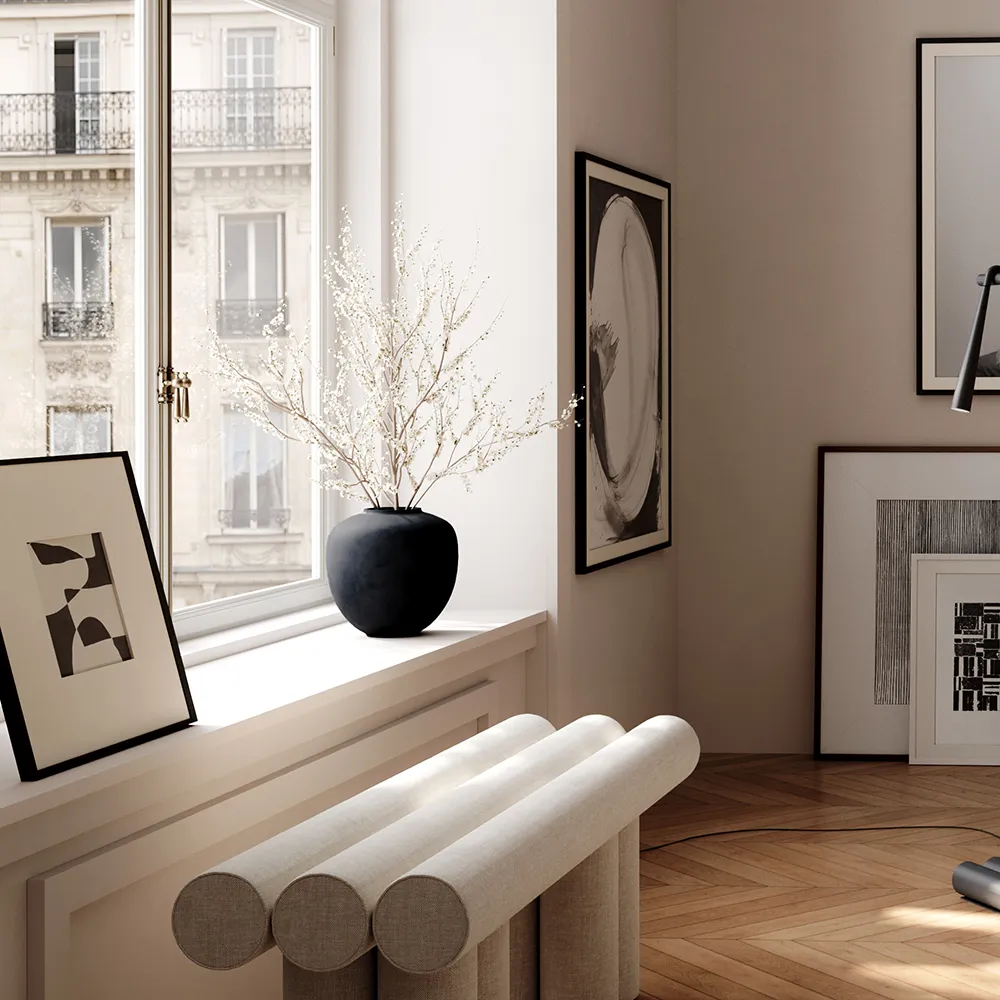 Alternativ bild 1 för 101 Copenhagen - Sunao Vase Mini Svart