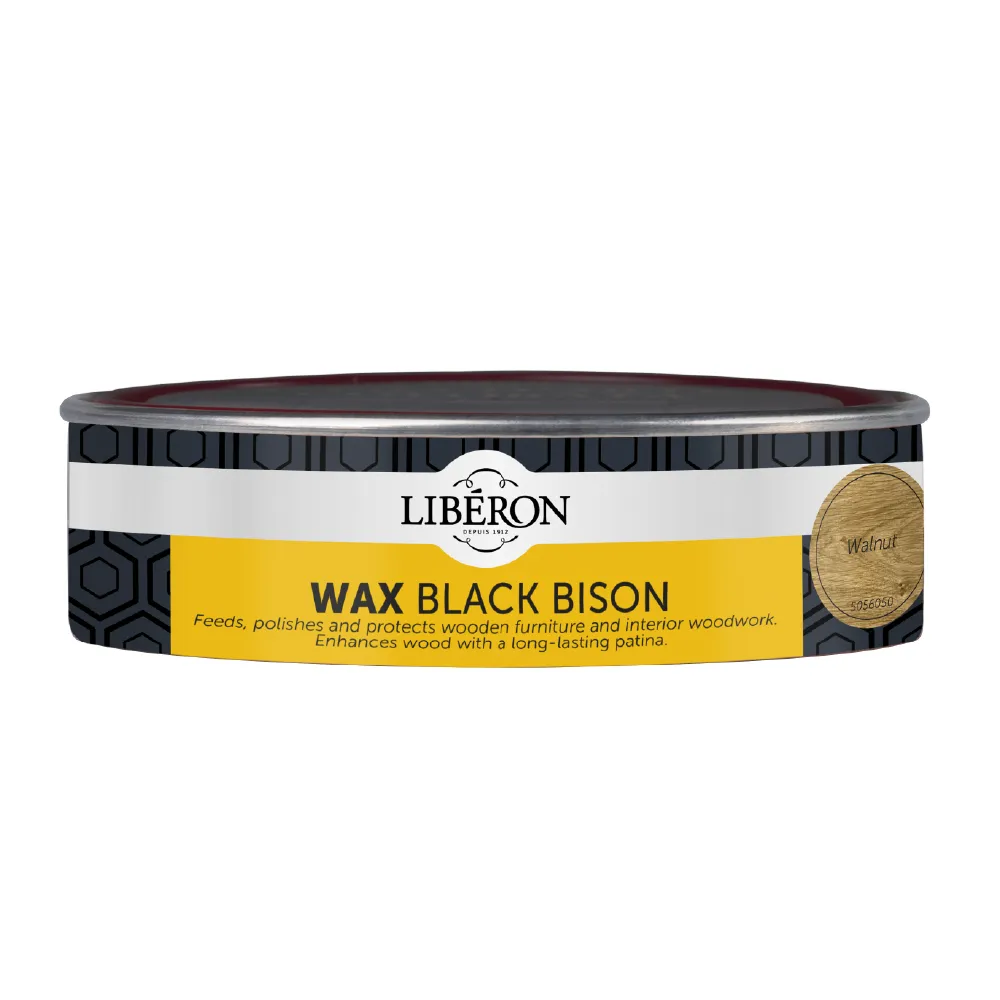 Leather Master Black Bisonvax Valnöt 150 ml