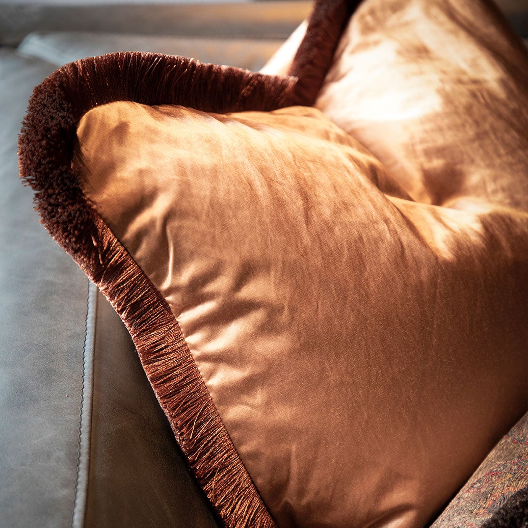 Dorsia Terra Kuddfodral Fringe 50X50