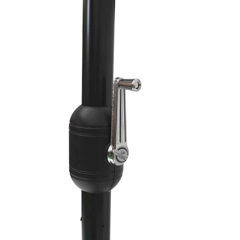 Parasoll 300 cm beige aluminium 