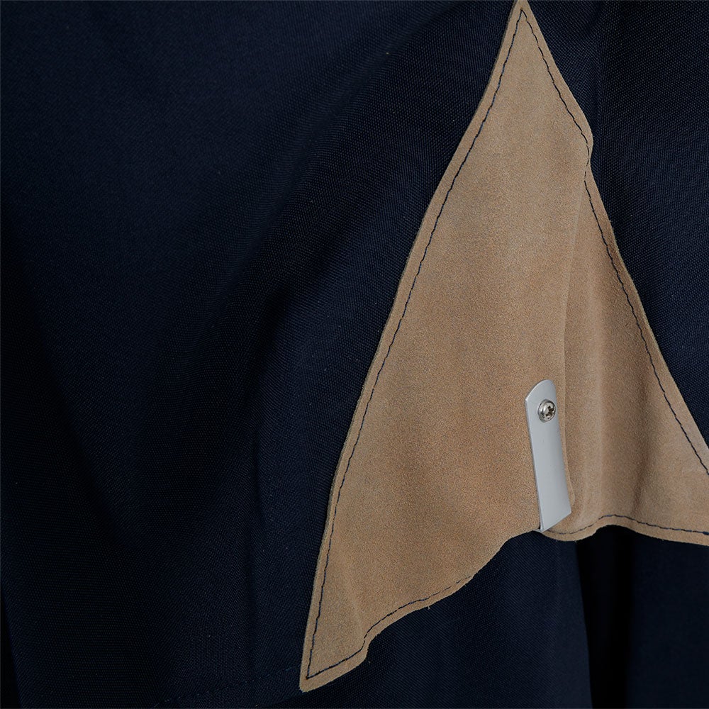 Como träparasoll 300 x 300  cm marinblått