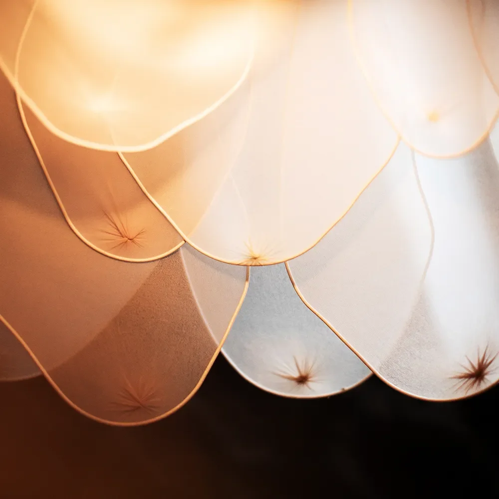 Lou Lou taklampa Ø80cm Natur 