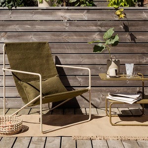 Desert Lounge Fåtölj Black/Olive