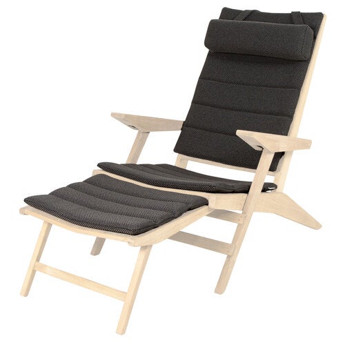 Flip Däckstolsdyna Dark Grey Focus