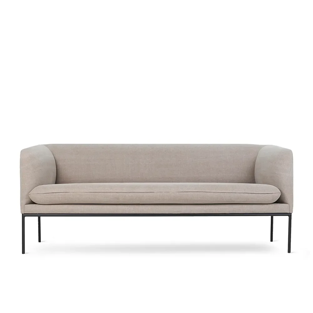 Ferm Living, Soffa 3-Sits Turn Cotton Linen Natural
